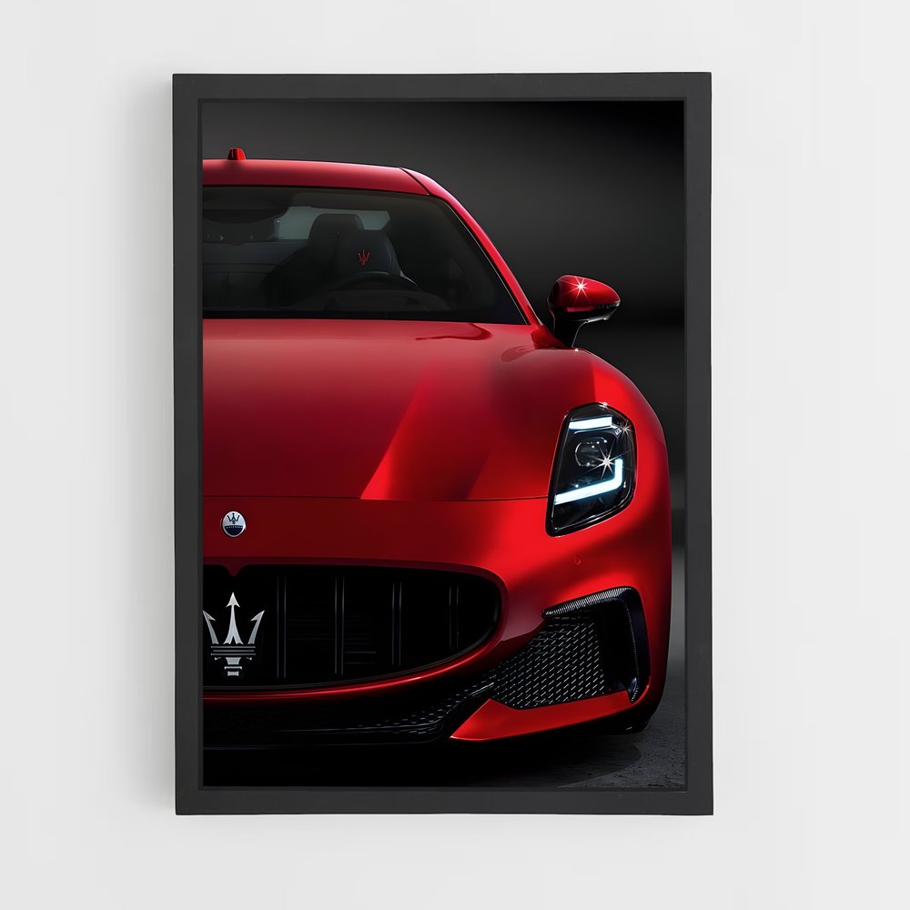 Poster Gran Turismo Racer – affiche Maserati (vue 2)